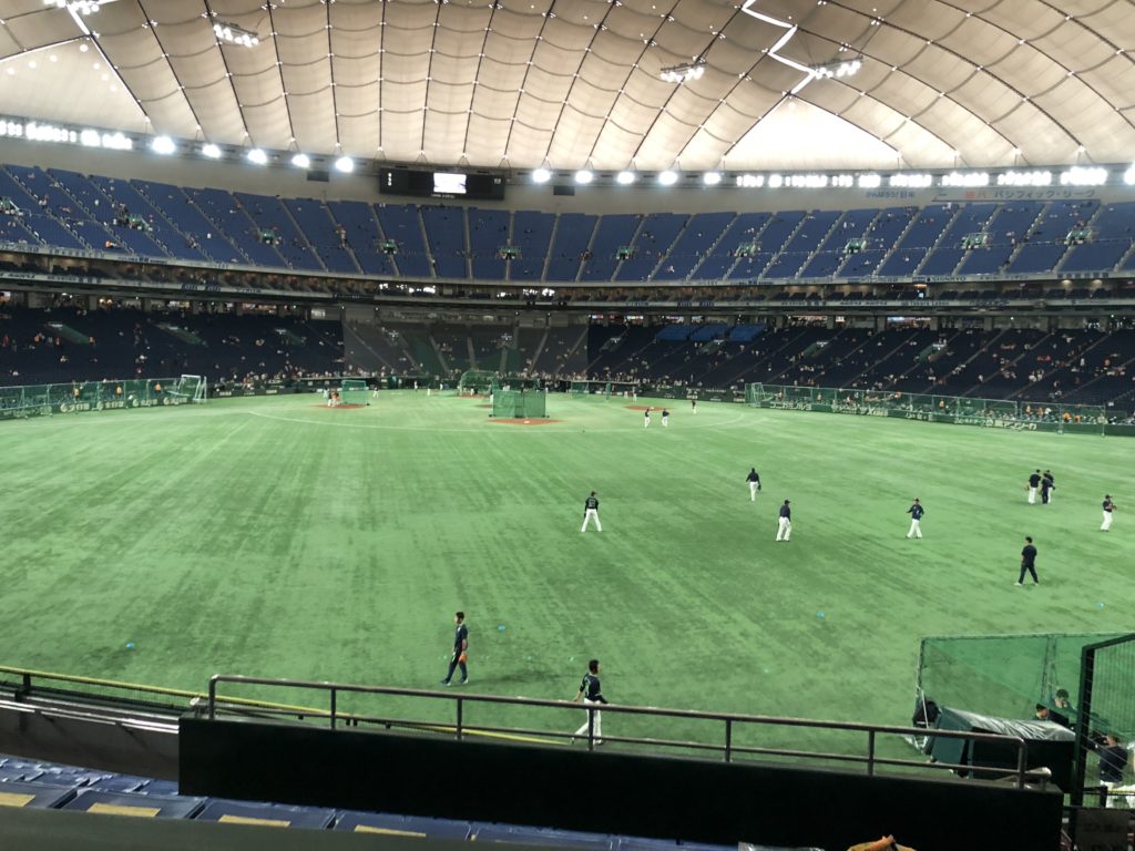 東京ドームのバックスクリーンクラブ野球観戦記その１〜バック ...